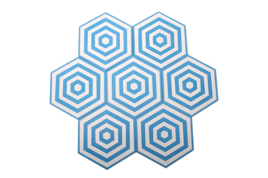 Encaustic Target tiles give a range of design options.