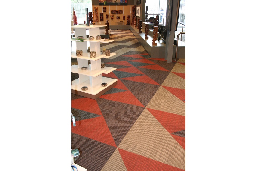 Equilibrium II carpet tile – all design elements
