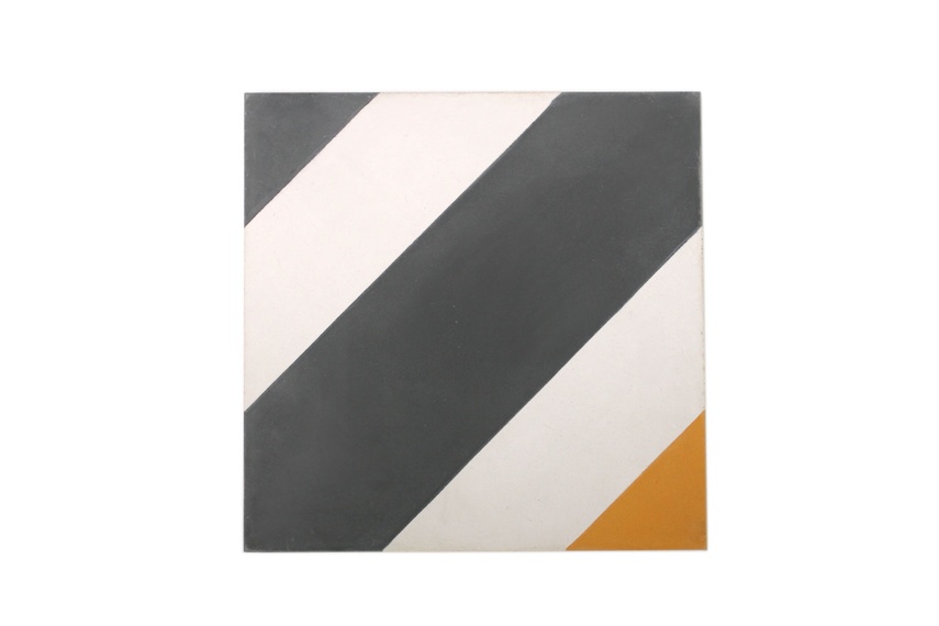 Encaustic patterns are composed using four tiles.