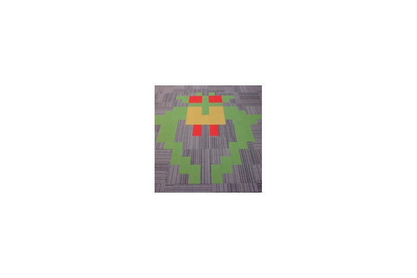 Blueprint colourways carpet tile