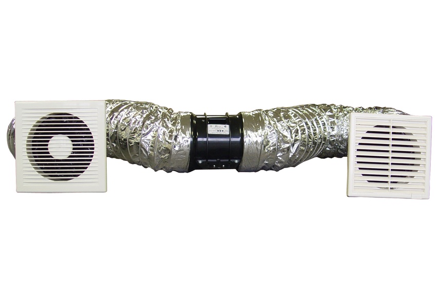 Model FV110 ClearFlow 150mm InLine extractor fan system