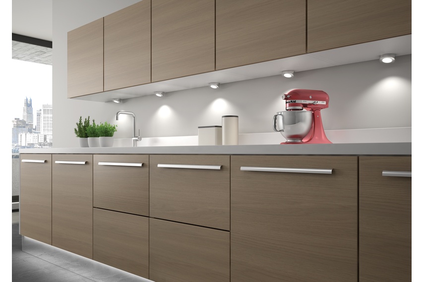 Domus Line Smally LED spotlight and angled spacer.