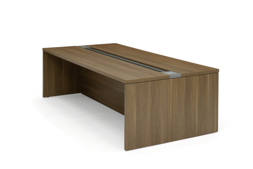 turnstone Campfire Big Tables have trough covers available to keep worksurface uninterrupted.