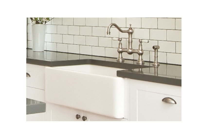 Acquello fireclay sinks are made in Italy