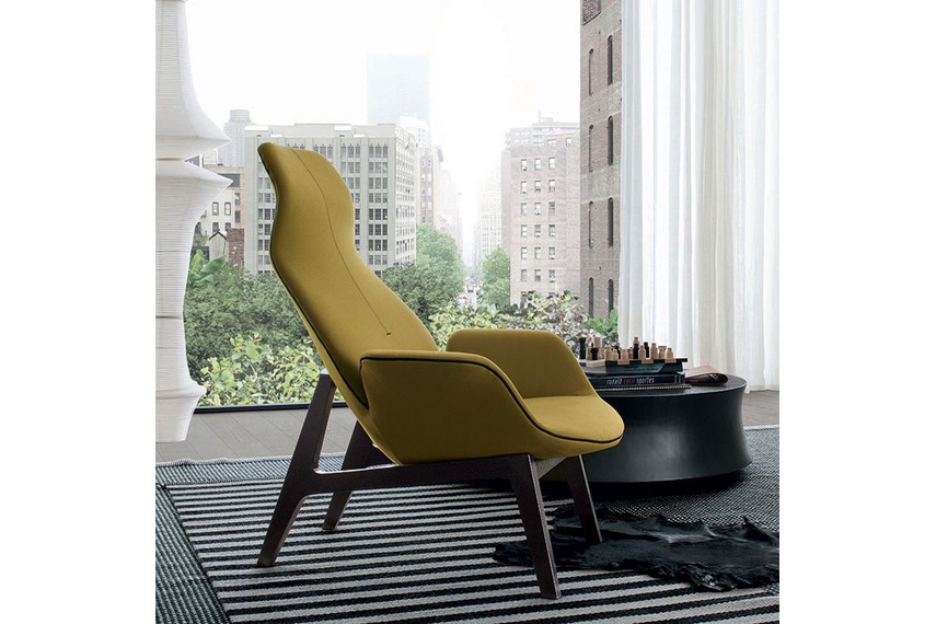 Offers upholstered comfort along with great style.
