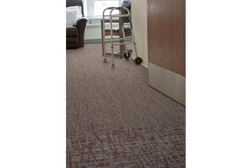 Essence carpet tile collection – Aged Care.