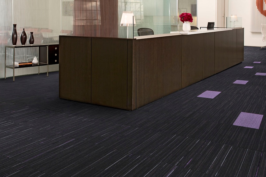 Palindrome and Alliteration carpet tile – Onxy