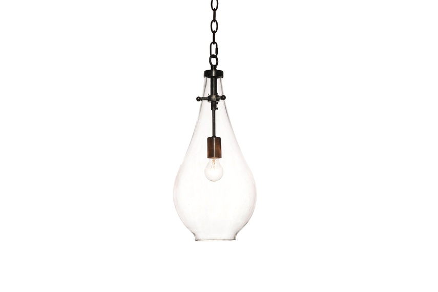 Clear Phylum pendant.