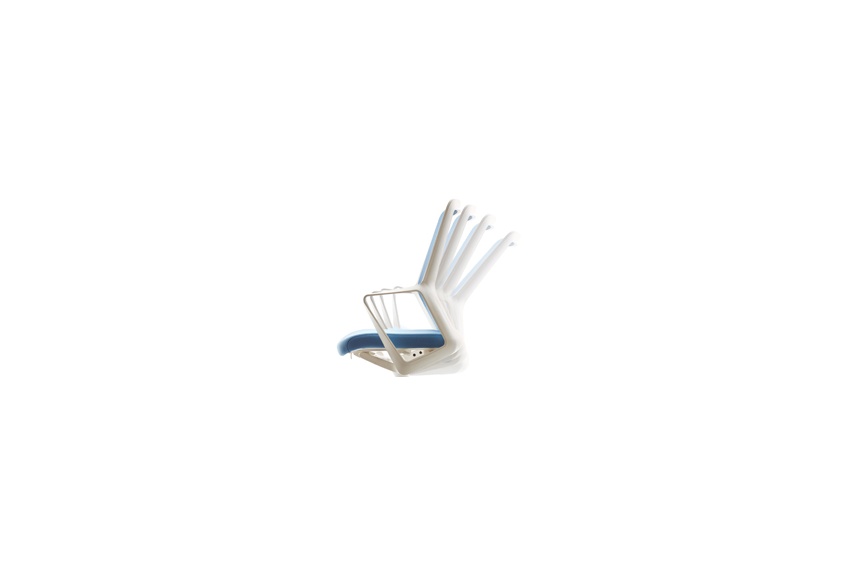 FLO has a consistent single flow frame from the backrest to the newly designed and developed tilt mechanism.