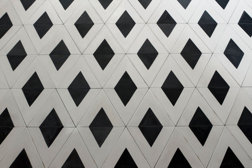 One example of a Pinos by huguet floor tile.