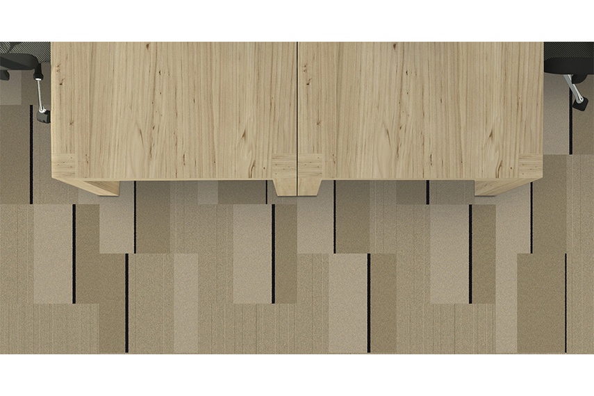 Interface Phonics carpet tiles.