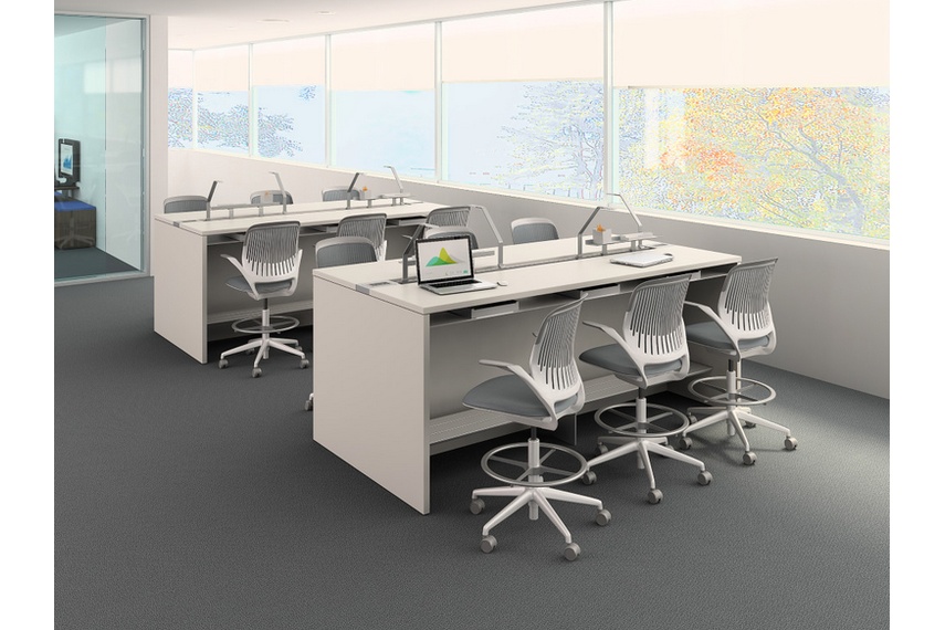 turnstone Campfire Big Table in white.