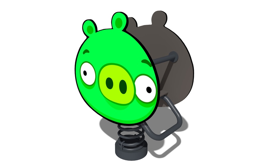 Angry Birds – Minion pig springy rocker