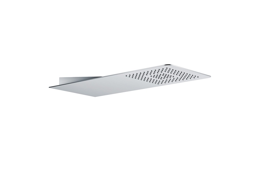 Oasis square shower head - 1 function.