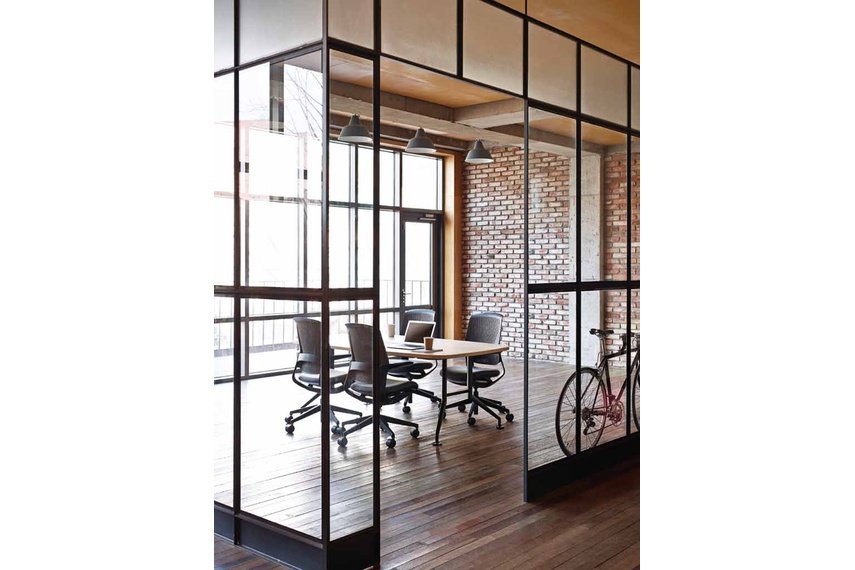 The Flight Series chair in the workplace.