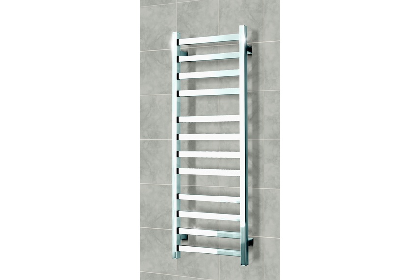 The Elan S and R series of stainless steel towel ladders are available in seven different size solutions to fit any wall space.