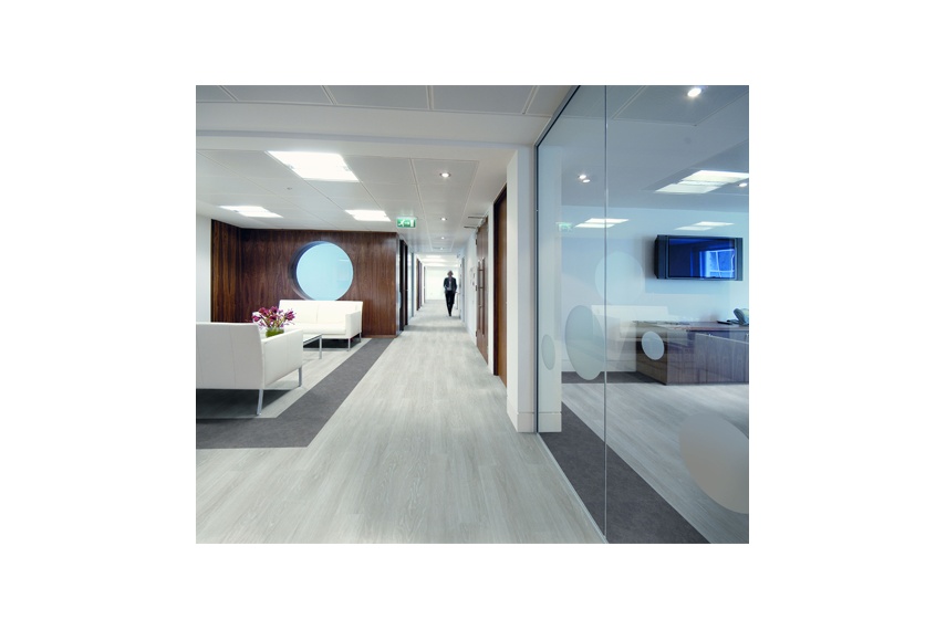 The Expona Control range from Polyflor features realistic timber effects.