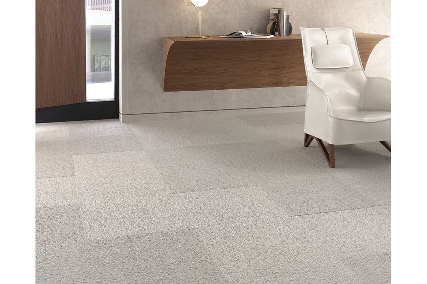 Karastan Moving Floors carpet tile collection.