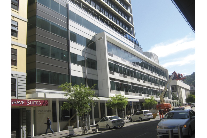 Structural glass refurbishment - Vogel, Wellington