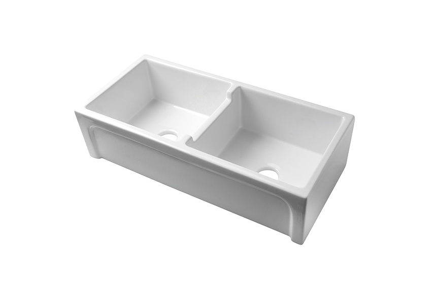Acquello fireclay sinks are made in Italy