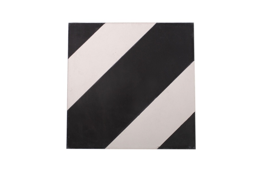 The Candycane encaustic tile by Gallery 4 is ideal for installing in new builds or for redesigning an existing space.