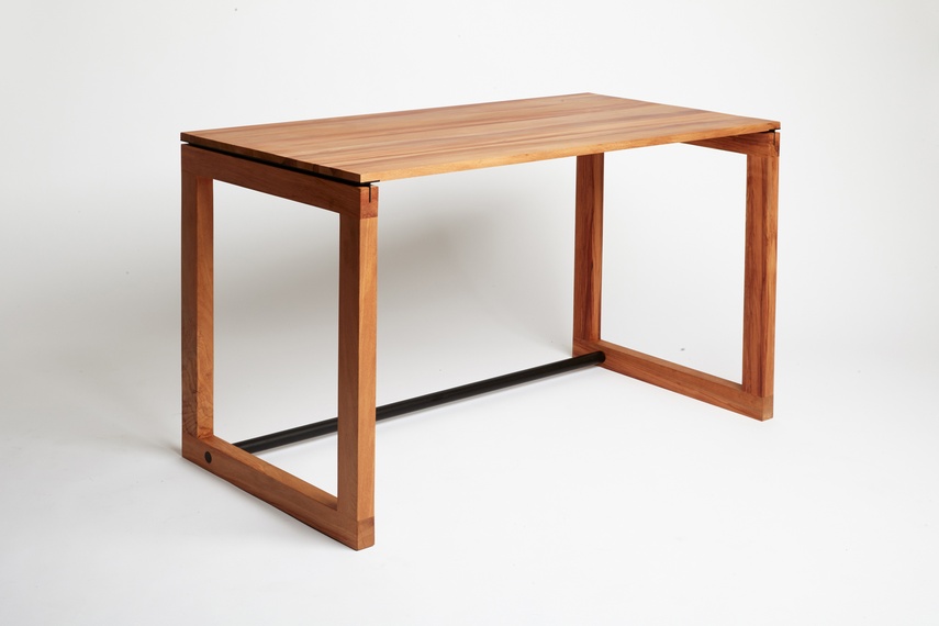 The Recess desk is designed as an informal and versatile workstation.