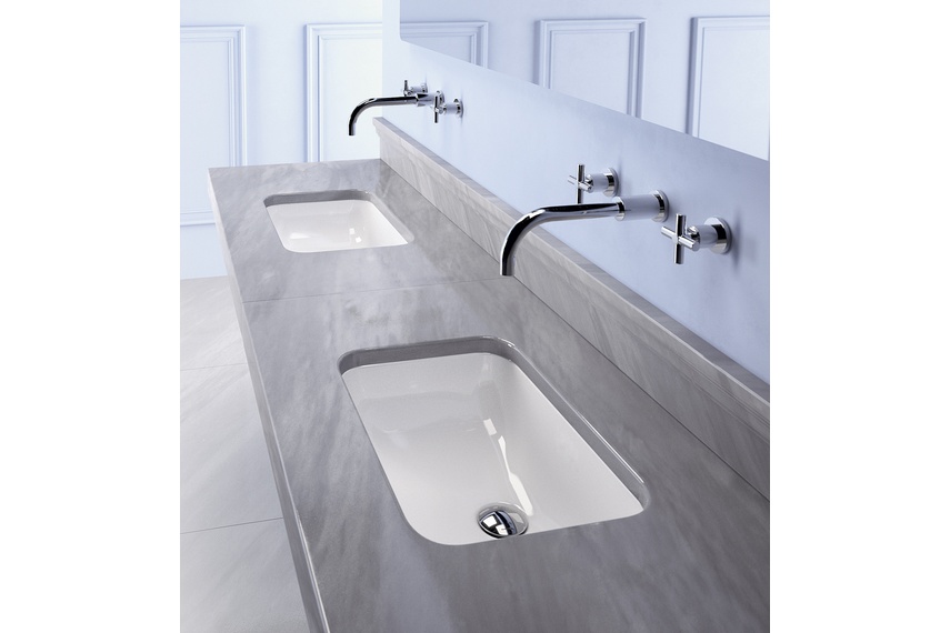 Ellipse undermount basins