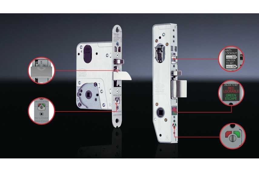 Lockwood Selector® 3700 Series Mortice Lock.