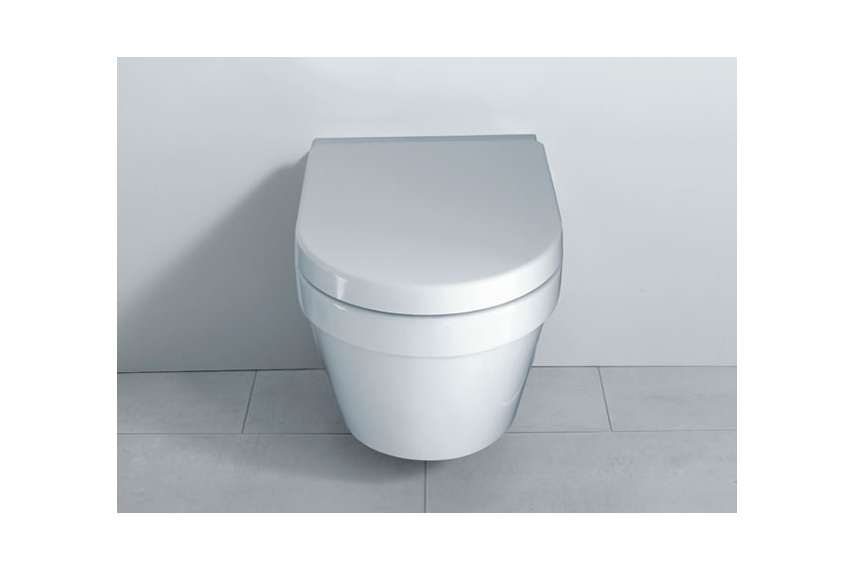 OZ15-C with steel frame inwall cistern, soft close seat, white face plate