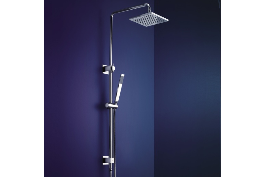 Dorf Jovian rail shower with overhead