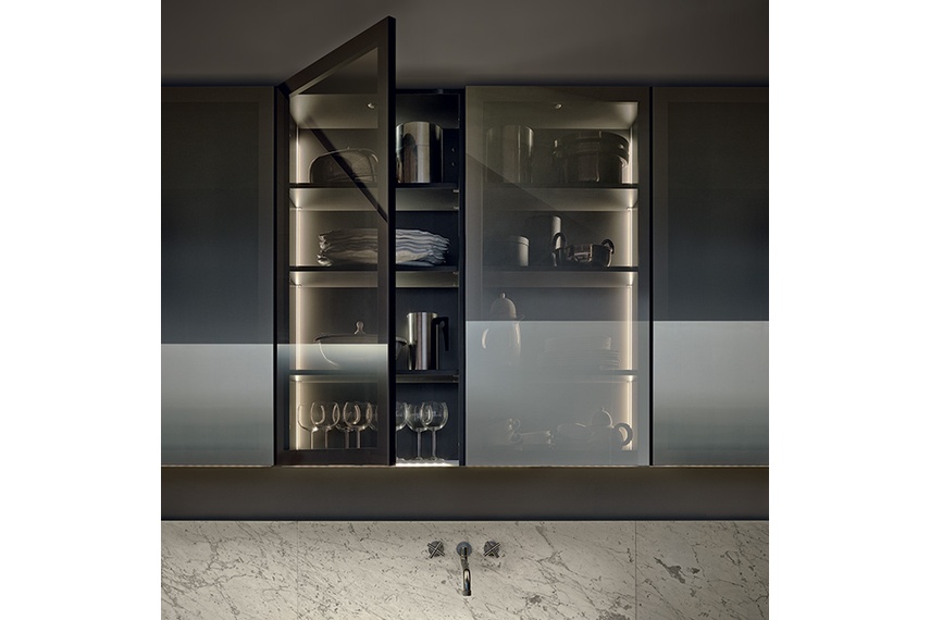 Cabinet space.