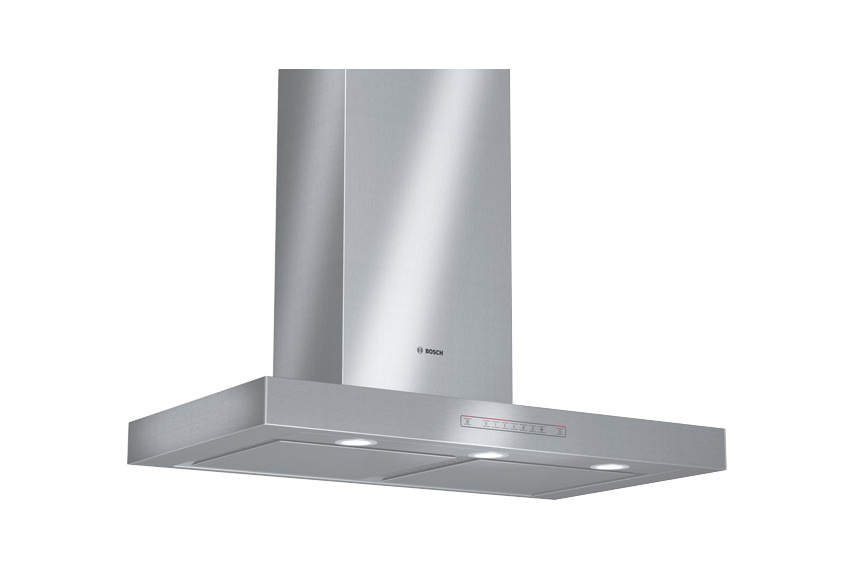 90cm stainless steel canopy rangehood.