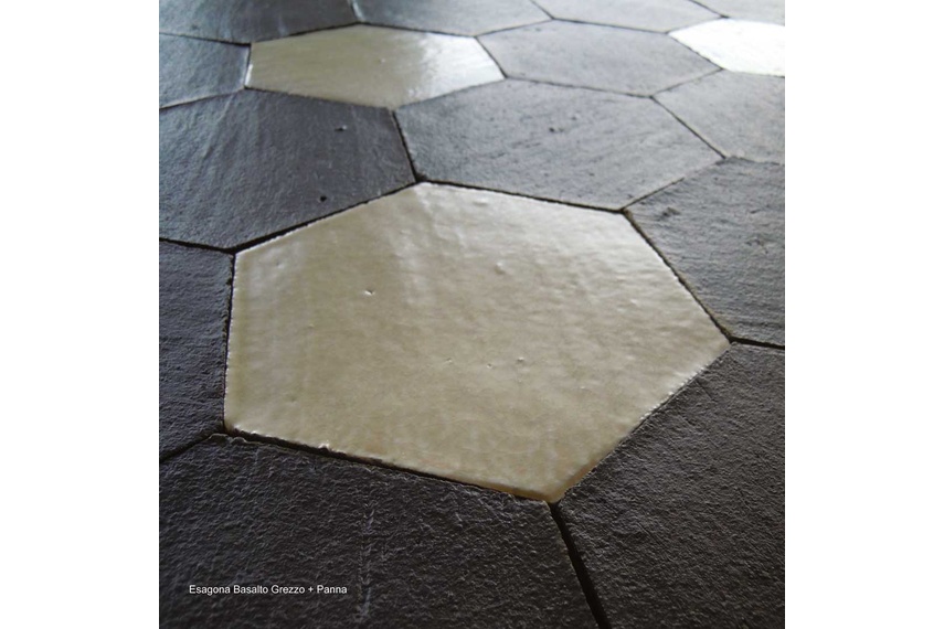 Each Climatica Ceramiche Tre piu' uno terracotta tile is individually pressed into moulds.