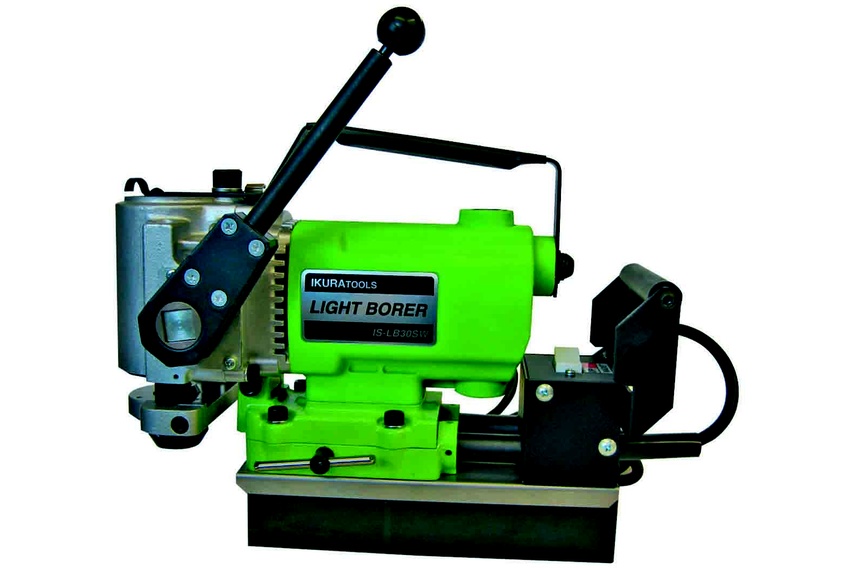 The Ikura IS-LB20SW Light Borer provides a solution for drilling in confined spaces.