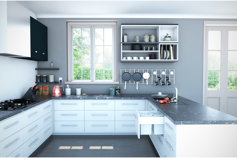 Tanova Pull Out Kitchen Bins By Fit Selector Tanova Simplex Plus Pull Out Kitchen Bins