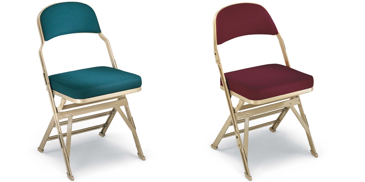 Venue seating folding chairs by Sandler Seating Ltd Selector